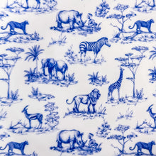 Carregar imagem no visualizador da galeria, Boleira Em Porcelana Coleção Jungle Blue Mesa Da Clau - Un
