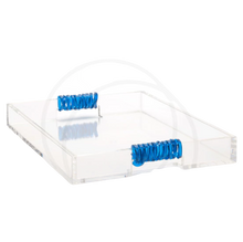 Carregar imagem no visualizador da galeria, Bandeja Em Acrilico Color Line Reflex Blue ONOM - Un