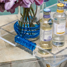 Carregar imagem no visualizador da galeria, Bandeja Em Acrilico Color Line Reflex Blue ONOM - Un