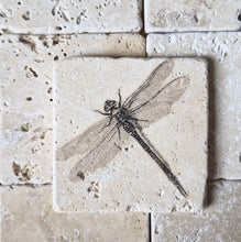 Carregar imagem no visualizador da galeria, Adorno Em Pedra Natural Travertino Anticato Borboletas lll - Kit