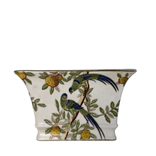 Carregar imagem no visualizador da galeria, Cachepô Em Cerâmica Perroquet II Ribeiro E Pavani- Pç