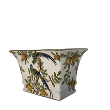 Carregar imagem no visualizador da galeria, Cachepô Em Cerâmica Perroquet II Ribeiro E Pavani- Pç