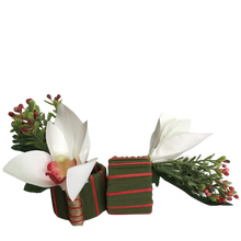 Carregar imagem no visualizador da galeria, Porta Guardanapo Buquê Orquídeas Branco Mesa Da Clau–Kit 08