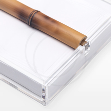 Carregar imagem no visualizador da galeria, Porta Guardanapos Em Acrílico Bamboo Alê Florêncio by ONOM-Un