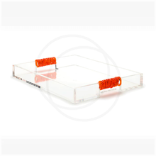 Carregar imagem no visualizador da galeria, Bandeja Em Acrilico Color Line Tangerine Tango ONOM - Un