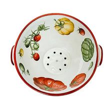 Carregar imagem no visualizador da galeria, Escorredor Em Cerâmica Tomato Italiano Luiz Salvador - Pç