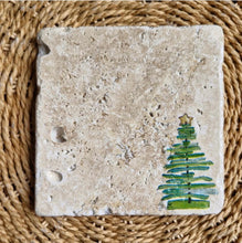 Carregar imagem no visualizador da galeria, Adorno Em Pedra Natural Travertino Pinheiros - Kit