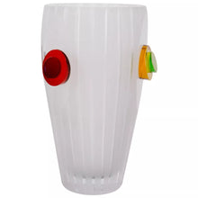 Carregar imagem no visualizador da galeria, Vaso Em Vidro Fosco Alba Ribeiro E Pavani - Pç