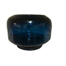 Carregar imagem no visualizador da galeria, Vaso Em Vidro Azul Estonado Lilian - Pç