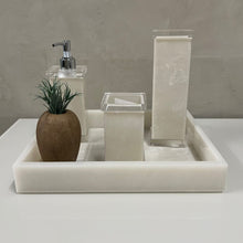 Carregar imagem no visualizador da galeria, Bandeja Em Acrílico Charm Travertino Decor Acrílicos - Pç