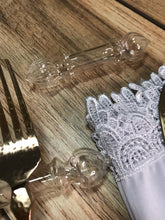 Carregar imagem no visualizador da galeria, Apoio Para Talheres Vidro Incolor Marselha Ishela - Cx