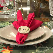 Carregar imagem no visualizador da galeria, Porta Guardanapo Em Cerâmica Medalhas Mesa Da Clau-Un