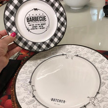 Carregar imagem no visualizador da galeria, Prato Em Cerâmica Barbecue Alleanza - Cx