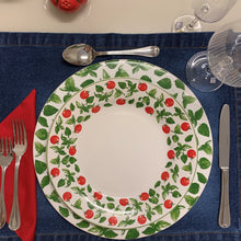 Carregar imagem no visualizador da galeria, Prato Raso Em Cerâmica Tomatinho Cereja Luiz Salvador - Un
