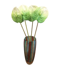 Carregar imagem no visualizador da galeria, Haste Permanente Flor Antúrio Em Silicone Brilhance - Pç