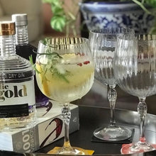 Carregar imagem no visualizador da galeria, Taça Em Cristal Coleção Americas '20s Bormioli Rocco - Cx