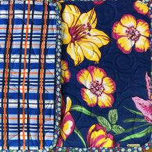 Carregar imagem no visualizador da galeria, Lugar Americano Quiltado Floral Amarelo Mesa Da Clau–Kit 06