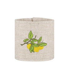 Carregar imagem no visualizador da galeria, Porta Papel Higiênico Bordado Lemon Mameg - Un
