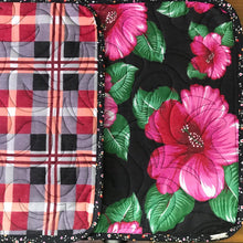 Carregar imagem no visualizador da galeria, Lugar Americano Quiltado Floral Rosa Mesa Da Clau–Kit 06