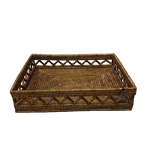 Carregar imagem no visualizador da galeria, Bandeja Em Rattan Bake 43cm Natural Home - Un