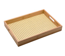 Carregar imagem no visualizador da galeria, Bandeja Em Bambu Retangular Oikos - Un