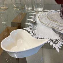 Carregar imagem no visualizador da galeria, Bowl Em Porcelana Coração Branco We Make - Cx