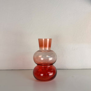 Vaso Em Vidro Colorido Rouge Ribeiro E Pavani - Pç