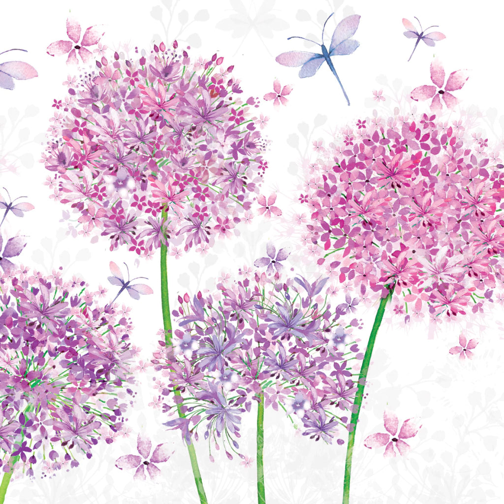 Guardanapo Em Papel Decorado Aquarell Dandelion PPD-20 Un