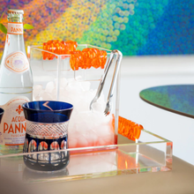 Carregar imagem no visualizador da galeria, Balde Em Acrilico Color Line Tangerine Tango - Unidade
