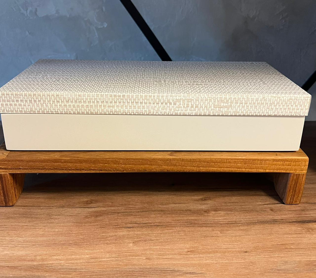 Caixa Retangular Rafaela P Limoeiro - Pç