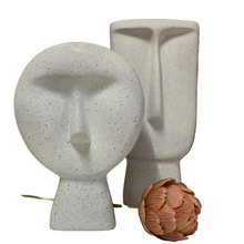 Carregar imagem no visualizador da galeria, Vasos Em Resina Face Modali Design - 02 Pçs
