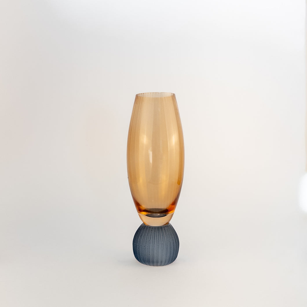 Taça Em Vidro Flute Base Em Esfera Ribeiro E Pavani - Cx