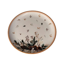 Carregar imagem no visualizador da galeria, Boleira Em Cerâmica Aquarelle Classic Pinhas Copa e Cia - Un

