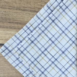 Guardanapo Em Tecido Linho Xadrez Madras Mesa Da Clau-Kit