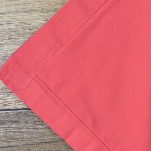 Guardanapo Em Tecido Algodão Liso Melância Mesa Da Clau-Kit