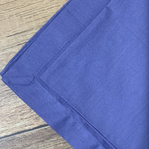 Guardanapo Em Tecido Algodão Liso Azul Médio II Mesa Da Clau-Kit