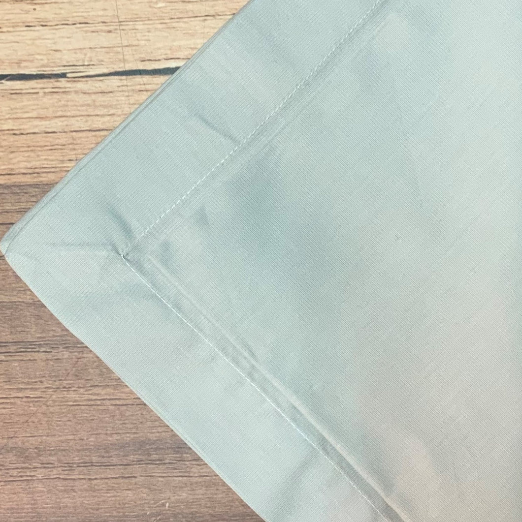 Guardanapo Em Tecido Algodão Liso Verde Claro Mesa Da Clau-Kit