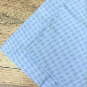 Guardanapo Em Tecido Azul Claro Micro Poá Mesa Da Clau-Kit