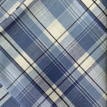 Carregar imagem no visualizador da galeria, Guardanapo Em Tecido Xadrez Madras Azul Mesa Da Clau-Kit 06
