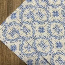 Carregar imagem no visualizador da galeria, Guardanapo Em Tecido Azulejo Português Mesa Da Clau-Kit 04
