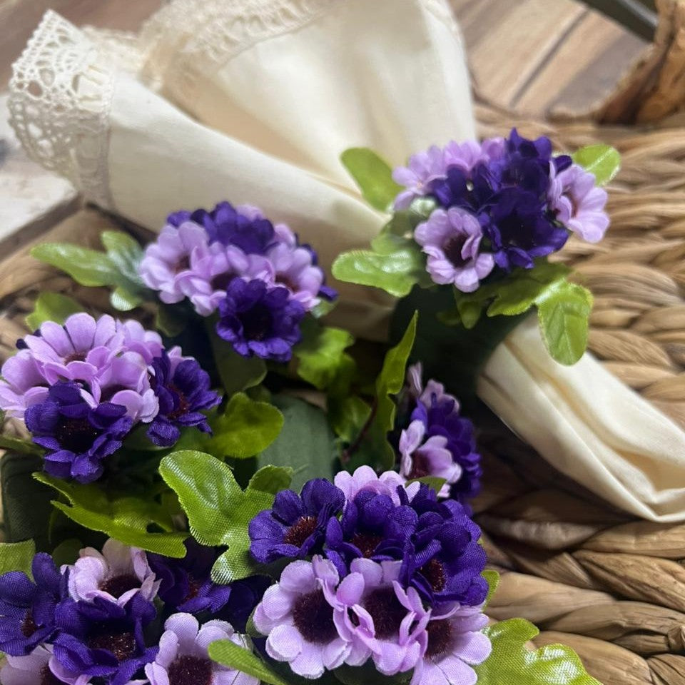 Porta Guardanapo Jardim Místico Mesa Da Clau – Kit