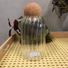 Carregar imagem no visualizador da galeria, Pote Em Vidro Canelado 700ml Home Design - Un
