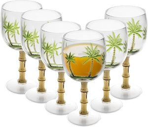 Taça Em Acrílico Palm Tree Wolff – Cx