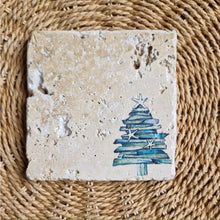 Carregar imagem no visualizador da galeria, Adorno Em Pedra Natural Travertino Pinheiros - Kit
