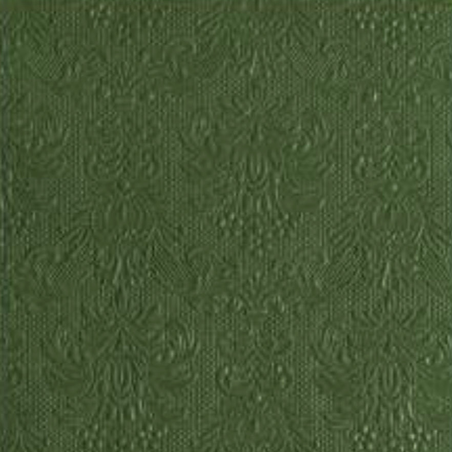 Guardanapo Em Papel Decorado Elegance Dark Green - Pacote 20 Unidades