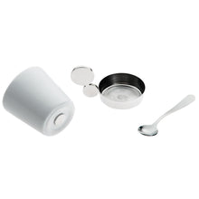 Carregar imagem no visualizador da galeria, Xícara Em Porcelana E Aço Inox Para Café Riviera Riva - Cx
