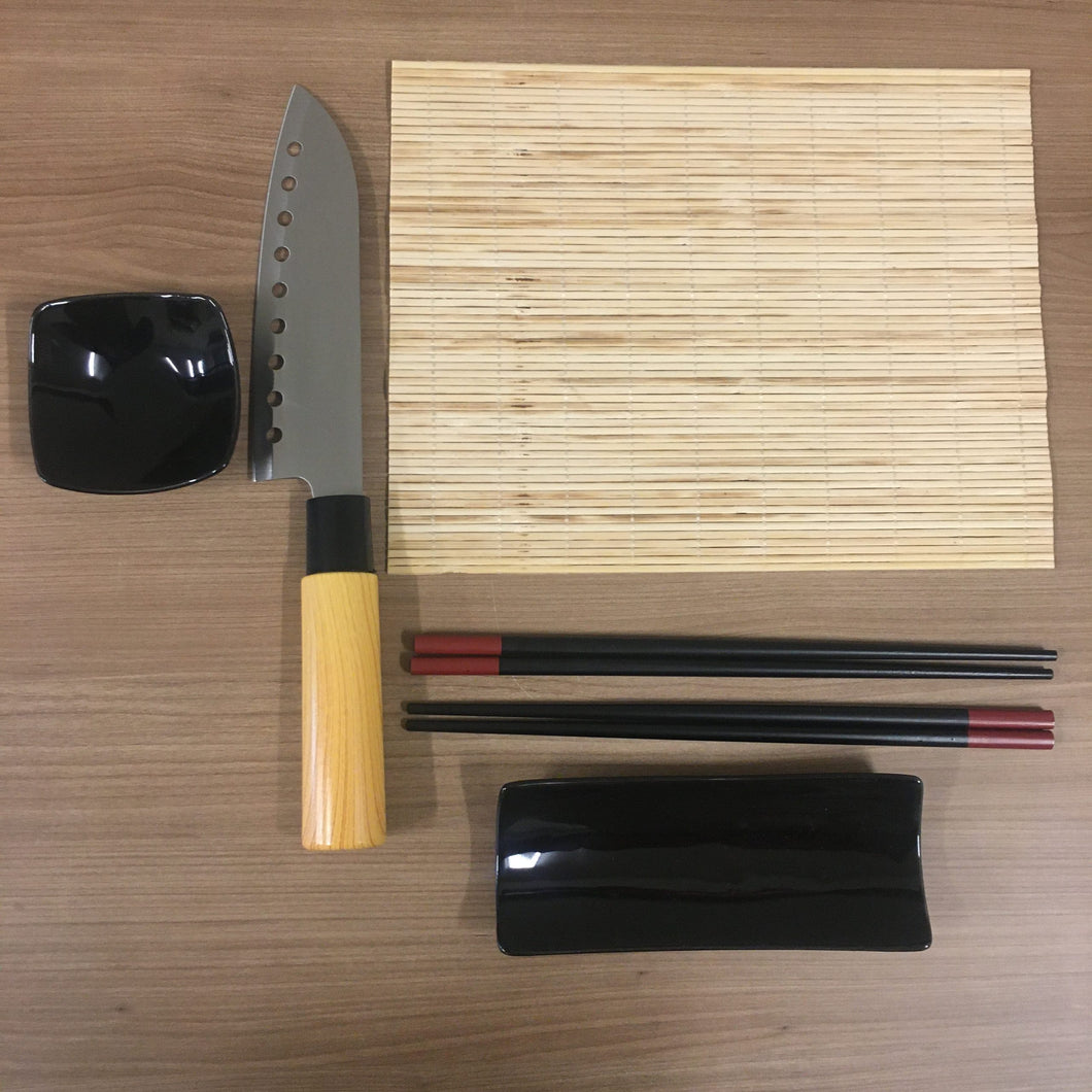 Jogo Para Sushi Em Bambu – 06 Peças