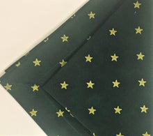 Carregar imagem no visualizador da galeria, Guardanapo Em Tecido Algodão Estampa Estrela Dourado - Unidade
