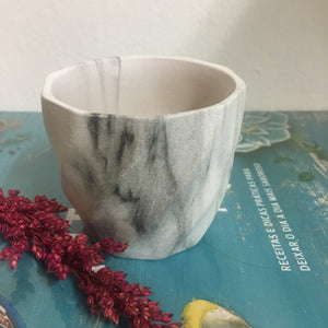Vasos Em Cerâmica Mini Mesclados - Unidade